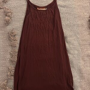 Cupio Burgundy Dress